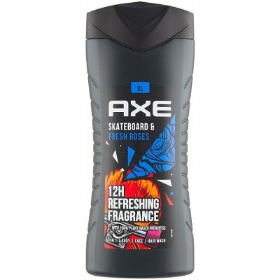 Axe Skateboard & Fresh Roses sprchovací gél pre mužov 400 ml