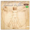 Kalendář 2026 poznámkový: Leonardo da Vinci 30 x 30 cm (List)