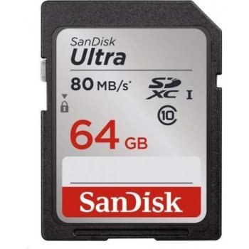 SanDisk SDXC 64 GB UHS-I U1 SDSDUNC-064G-GN6IN