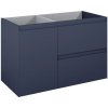 Kúpeľňová skrinka pod umývadlo Jungborn DECEM navy modrá 1000 x 635 x 458 mm 169008