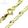 ADANITO FENK1638 Zlatý náramok 19 cm 1.90 g