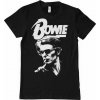 David Bowie Tričko Smoking Portrait Unisex Black S