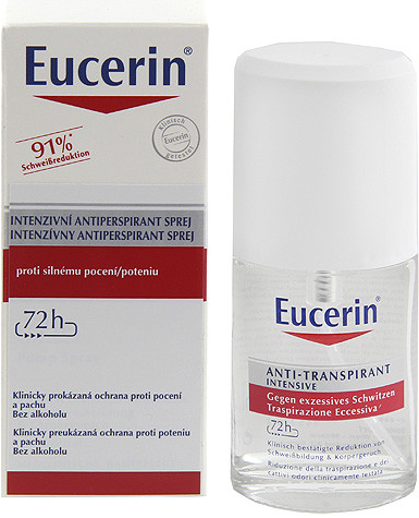 Eucerin Intenzívny deospray 30 ml od 10,37 € - Heureka.sk
