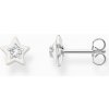 THOMAS SABO náušnice White star H2273-041-14