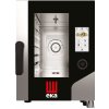 Konvektomat - parní, elektrický, 6xGN2/3, 7.8 kW, 400V, 500x930x700 mm, černý | EKA, Millennial Touch Screen inox;černý