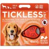 TICKLESS PET Ultrazvukový odpudzovač kliešťov a bĺch pre psov Oranžová