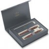Parker 1502/3190514 IM Monochrome Burgundy sada plniace a guličkové pero