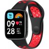 Remienok Sport Wristband čierno-červený pre Xiaomi Redmi Watch 3 Active