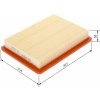 Vzduchový filter BOSCH 1 457 433 052
