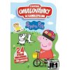Tvarované omalovánky se samolepkami: Peppa - Jiří Models