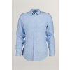 Gant košel'a slim linen shirt modrá
