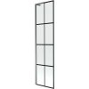 MEXEN/S - Next L vaňová zástena FIX 50 x 150, čierna vzor, grafit metal 895-050-000-03-77-95