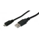 PremiumCord ku2m5f micro USB 2.0, A-B, 5m, černý