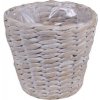 A.H.G. Nádoba na rastliny, ø 19 cm, 16 cm, vodný hyacint, béžovo-biela, 1-6612630-B-WWE