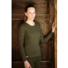 Poľovnícke termo tričko dámske DR TERMOintima Outdoor Hunting - khaki, XS