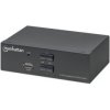 Manhattan 153546 prepínač KVM DisplayPort/USB 2x1 4K 60Hz