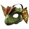 Mattel Jurassic World Dilophosaurus maska na tvár so zvukmi, hranie rolí, funkcia strieľania do vody HXF55