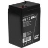 Green Cell AGM VRLA 6V 5Ah maintenance-free battery for the alarm system, cash register, toys AGM11