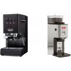 Gaggia New Classic EVO, black + Lelit William PL72-P