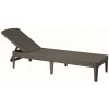 Allibert Jaipur Sun Lounger cappuccino