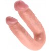 King Cock Double-Ended Model 13,9 cm - dvojitý anatomický tvar