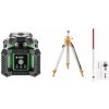 Rotačný laser ADA Rotary 400 HVG + statív s kľukou + lata