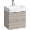 Laufen Priestorová skrinka pod umývadlo 53,5 cm, svetlý orech H4101221601011