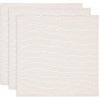 Jollein Plienky 3 ks 70x70 cm Miffy Stripe Biscuit