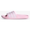 adidas ružová biela detské šľapky