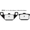 NISSI BRAKE PADS 2P-241NS SINTER METAL