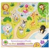 RAVENSBURGER Dřevěná vkládačka Zvířátka v ZOO