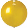 Svet balonku Guľatý metalický balónik 80 cm zlatý