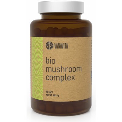 VanaVita Extrakt z húb BIO Mushroom Complex 90 kapsúl