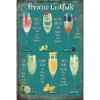 Ceduľa Prosseco Cocktail 2 30cm x 20cm Plechová tabuľa