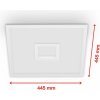 Telefunken LED panel centreback CCT RGB 45x45cm biely - 319406TF