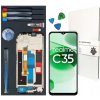LCD DISPLEJ PRE REALME C35, ORIGINÁLNY RÁMČEK, SADA NA VÝMENU DISPLEJA
