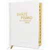 Sväté písmo - Jeruzalemská Biblia biela obálka so zlatorezom - veľký formát
