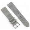BStrap Suede Leather remienok na Garmin Venu 2, gray (SSG021C0108)