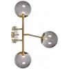Markslojd TRINITY Wall 3L Brass/Smoke 108253
