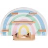 Livarno home Detský regál na zvukový box a figúrky (dúha) (100385050)