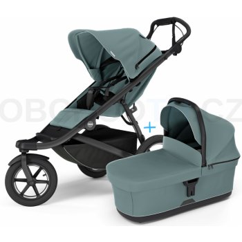 Thule Urban Glide 3 Mid blue 2024 + vanička Mid blue