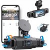 360° 4-kanálová WiFi GPS IR kamera G-Sensor FHD Parking Menu PL iOS Android