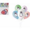 Smart Balloons Balónik/Balonky nafukovacie s potlačou jednorožec 13'' priemer 33cm 5ks v sáčku
