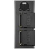 Newell DL-USB-C duálna nabíjačka pre NP-F550/770/970 NL2120