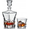 Bohemia Jihlava krištáľový whisky set Crack 1+6