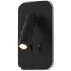 Italux Doria WL-83957-1-BK nástenné svietidlo LED 8W 3000K