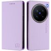 PROTEMIO 102172 RINA Zaklápacie puzdro pre Vivo X200 Pro 5G fialové