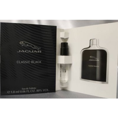 Jaguar Classic Black, Toaletná voda 1,8ml , Vzorka vône pre mužov