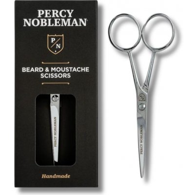 Percy Nobleman Beard & Moustache Scissors - nožnice na úpravu brady a fúzov