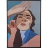Bloomingville Obraz v čiernom ráme LADY 52 x 72cm